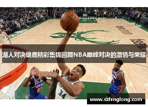 湖人对决雄鹿精彩集锦回顾NBA巅峰对决的激情与荣耀